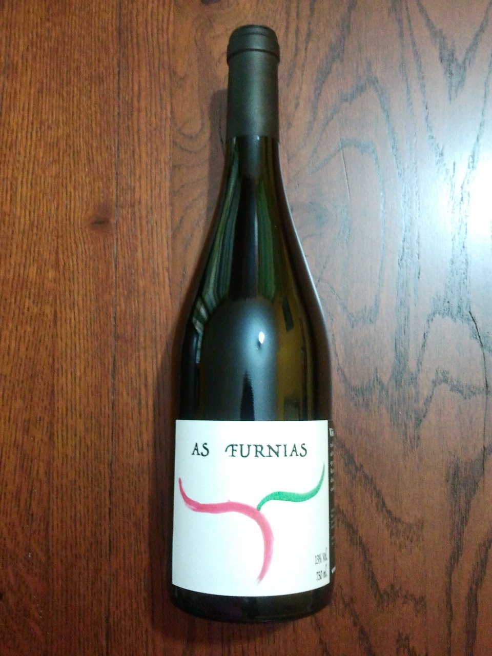 Botella de As Furnias 2010